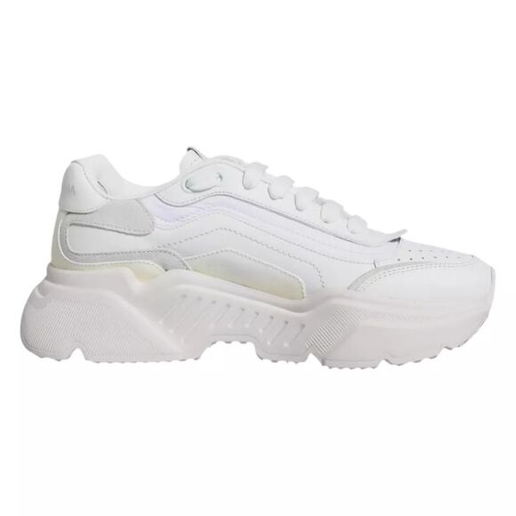 Dolce & Gabbana White Daymaster Low Top Sneakers Men's Shoes (Pre-Owned)